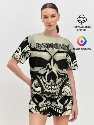 Женская пижама с шортами / Iron Maiden