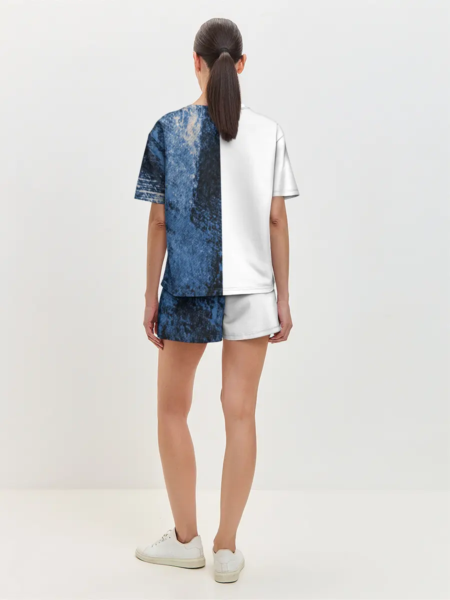 Женская пижама с шортами / billie eilish