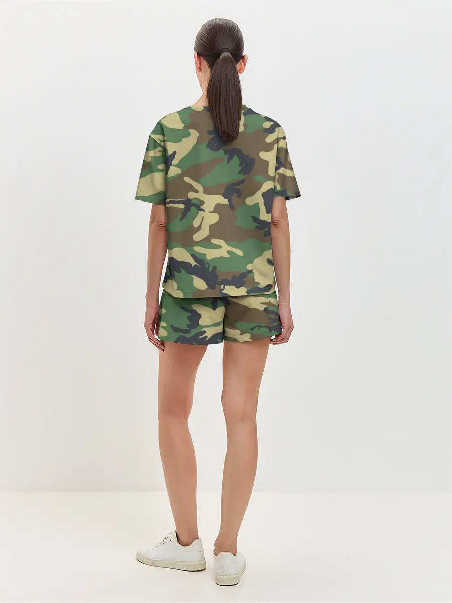 Женская пижама с шортами / Пограничные Войска