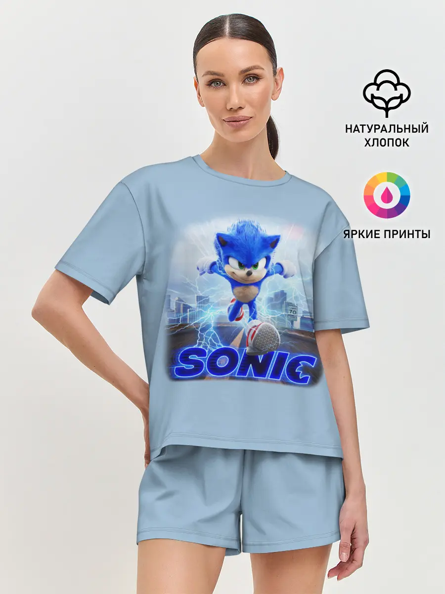 Женская пижама с шортами / SONIC