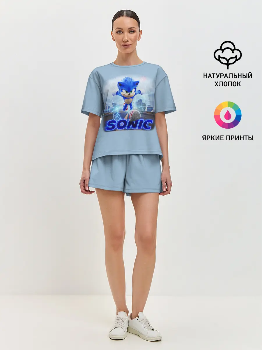 Женская пижама с шортами / SONIC