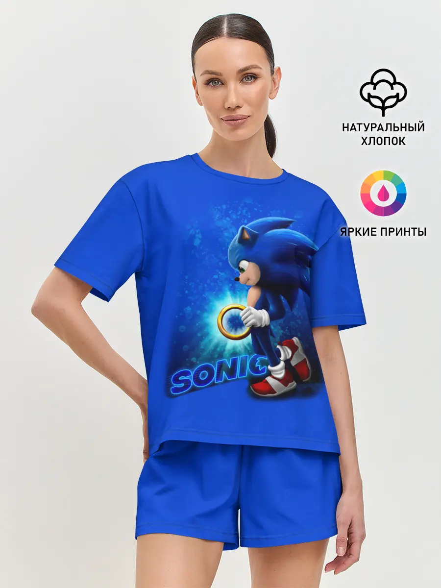 Женская пижама с шортами / SONIC