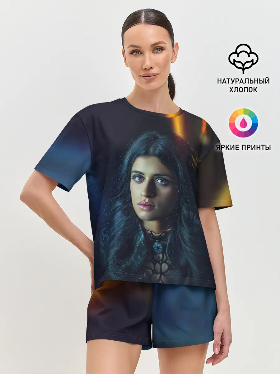 Женская пижама с шортами / ЙЕННИФЕР