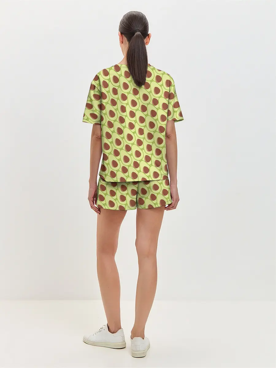 Женская пижама с шортами / ЗДОРОВОЕ ПИТАНИЕ