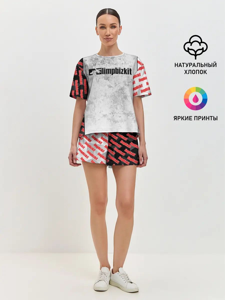 Женская пижама с шортами / LIMP BIZKIT