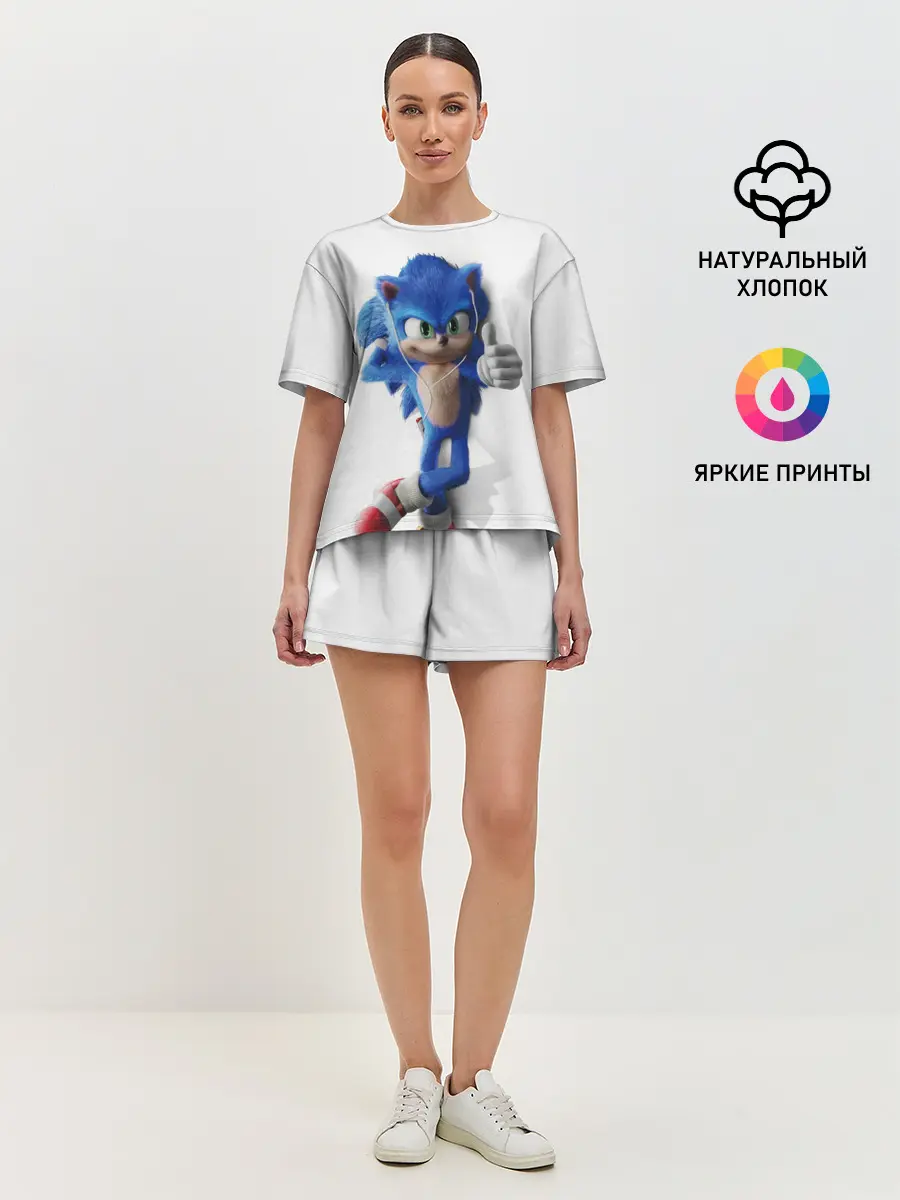 Женская пижама с шортами / SONIC