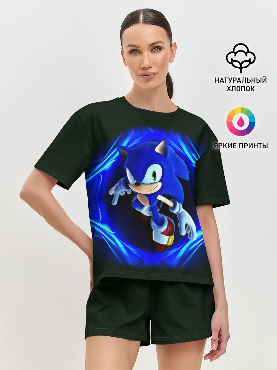 Женская пижама с шортами / SONIC