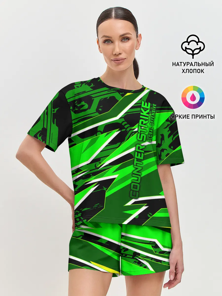 Женская пижама с шортами / Counter-Strike