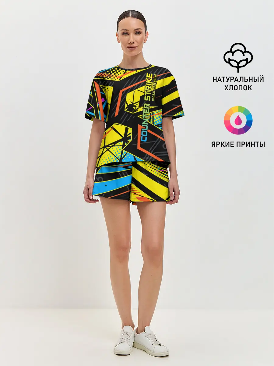 Женская пижама с шортами / Counter-Strike
