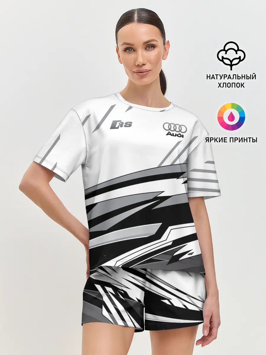 Женская пижама с шортами / Audi RS