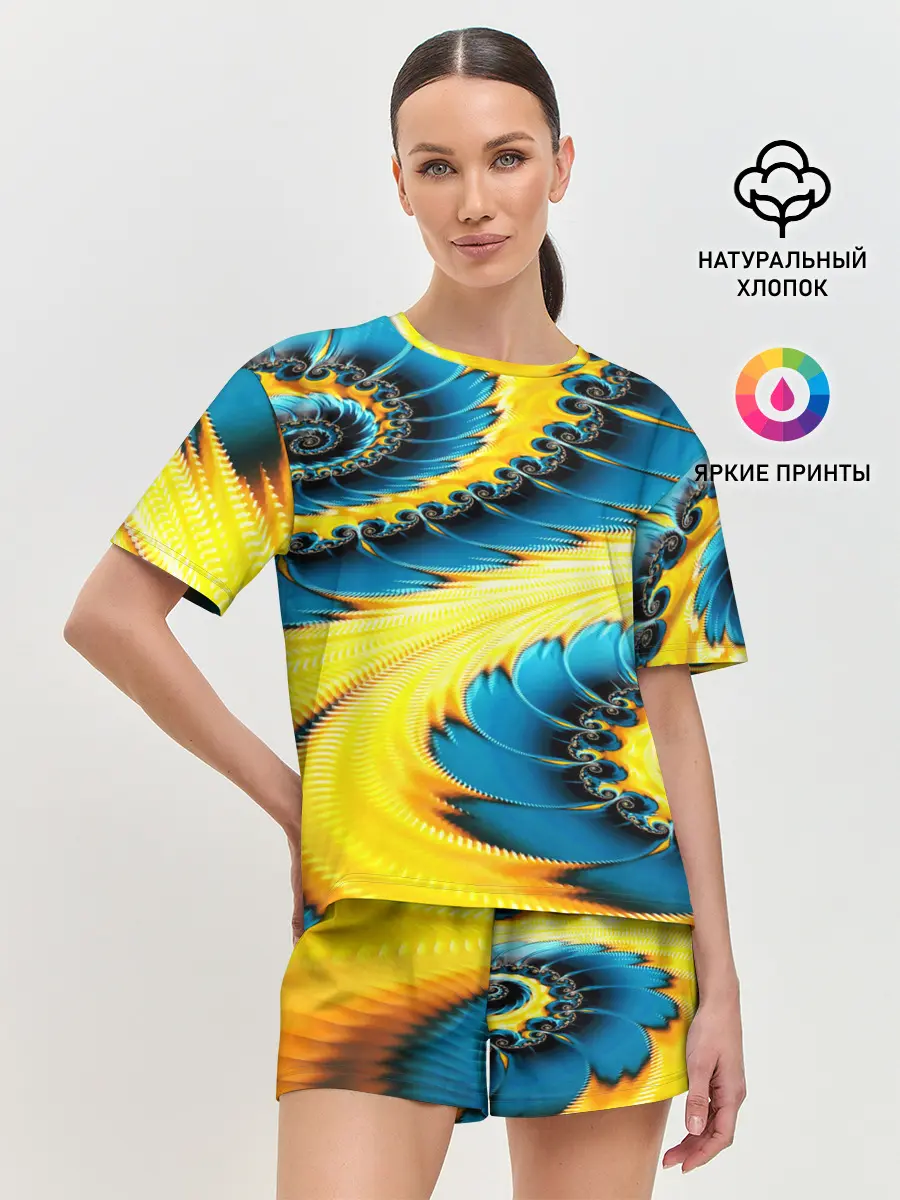 Женская пижама с шортами / ABSTRACT EXCLUSIVE