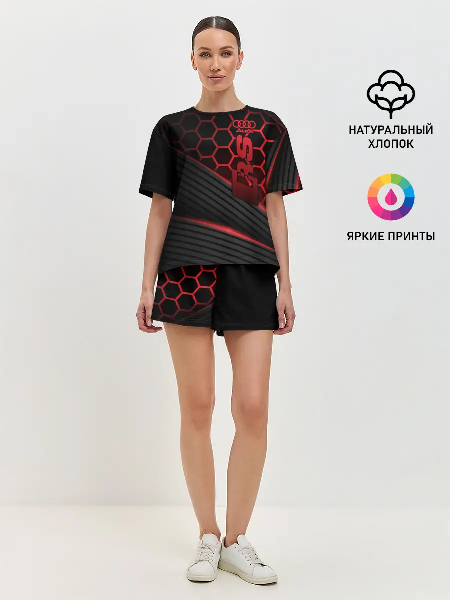 Женская пижама с шортами / Audi RS