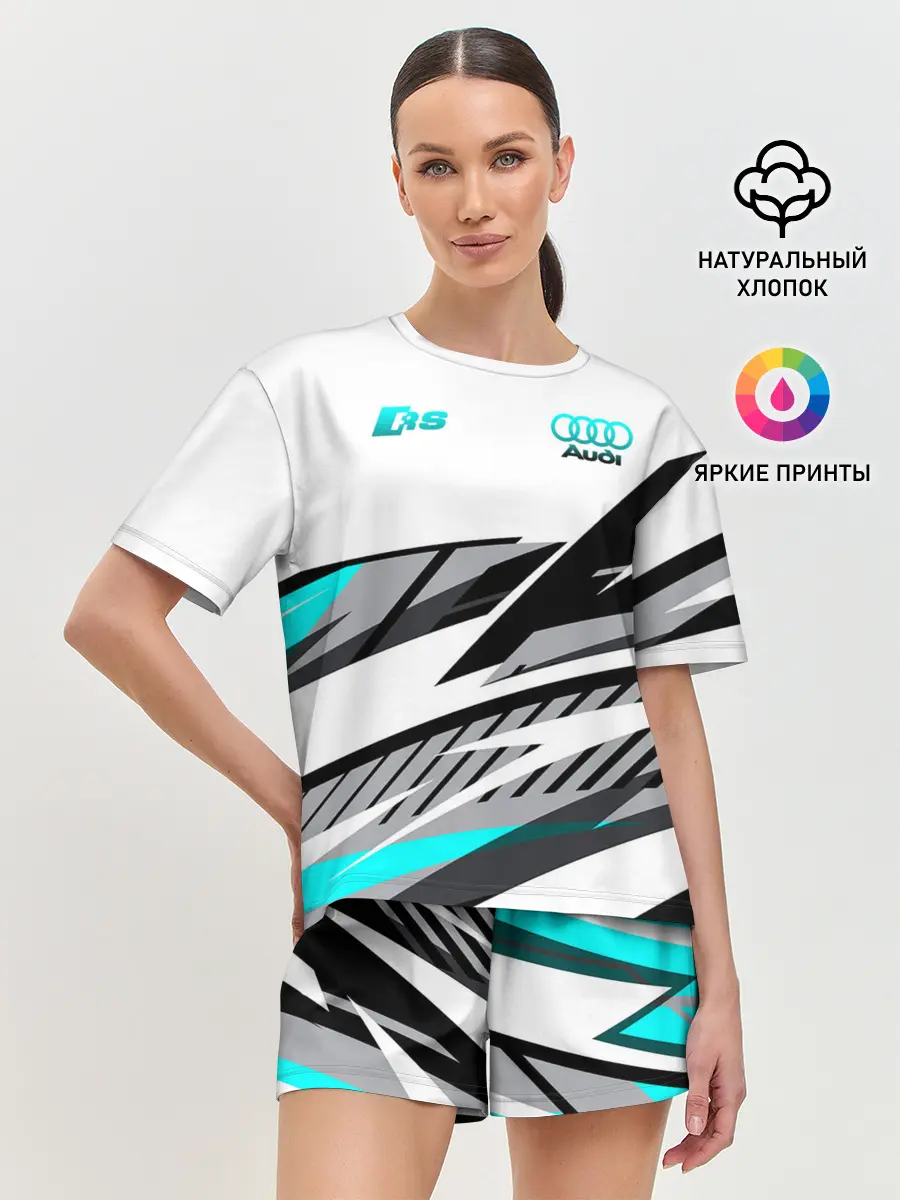 Женская пижама с шортами / Audi RS