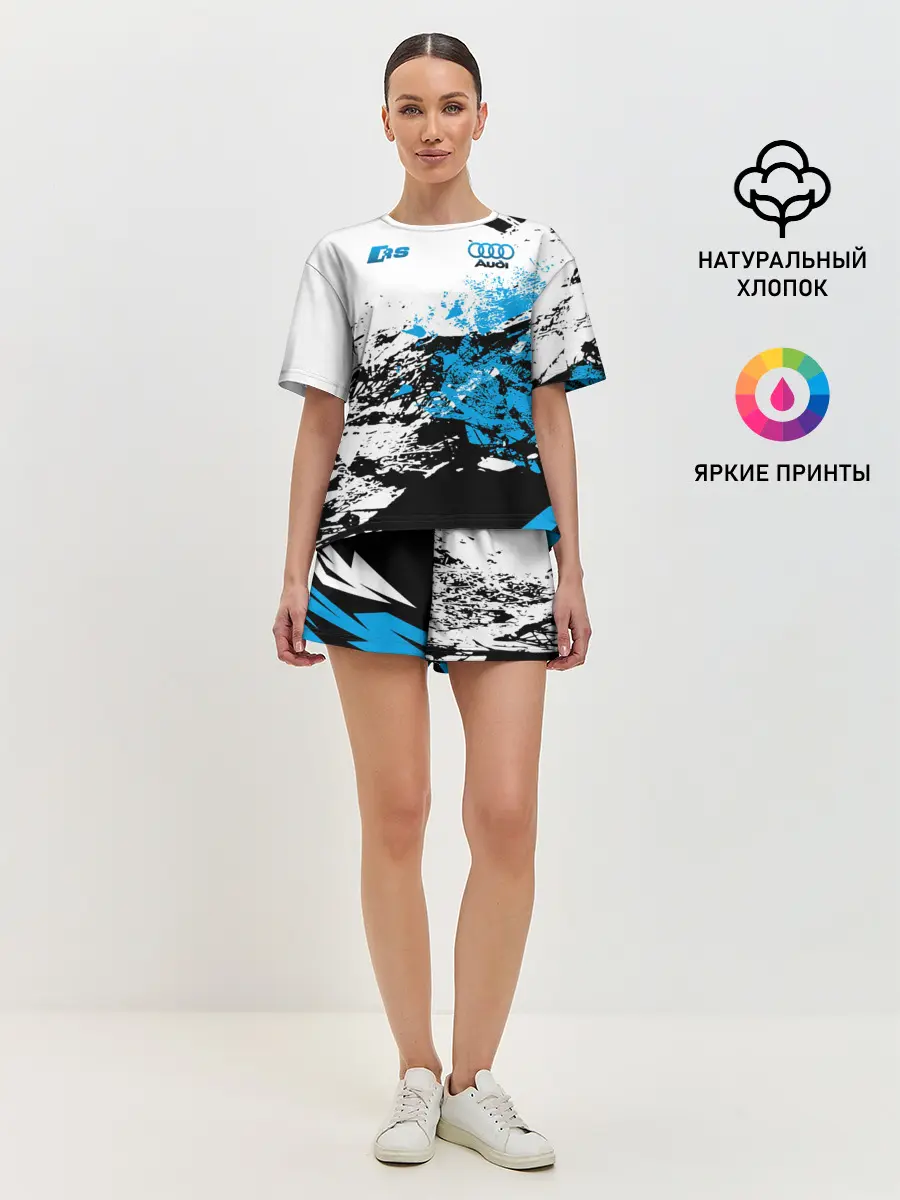 Женская пижама с шортами / Audi RS