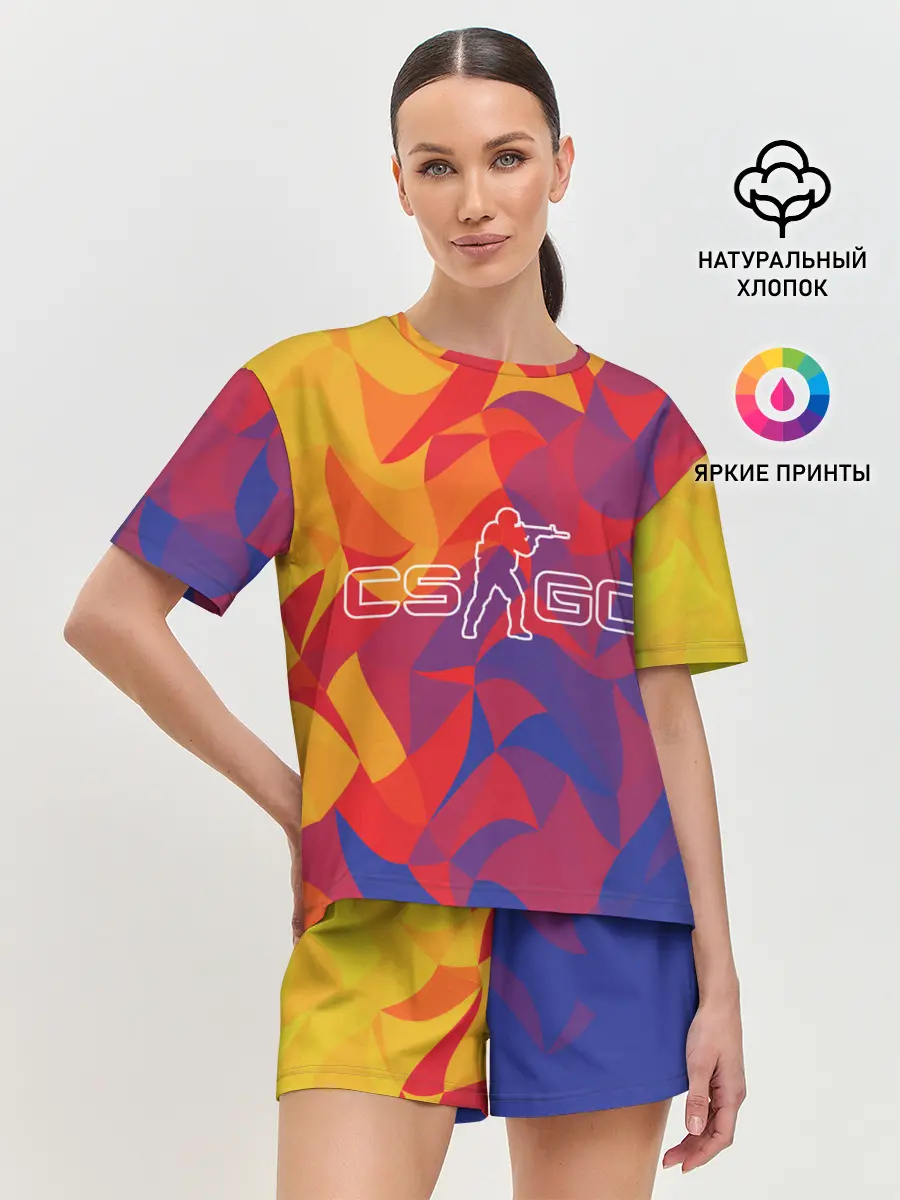 Женская пижама с шортами / CS:GO