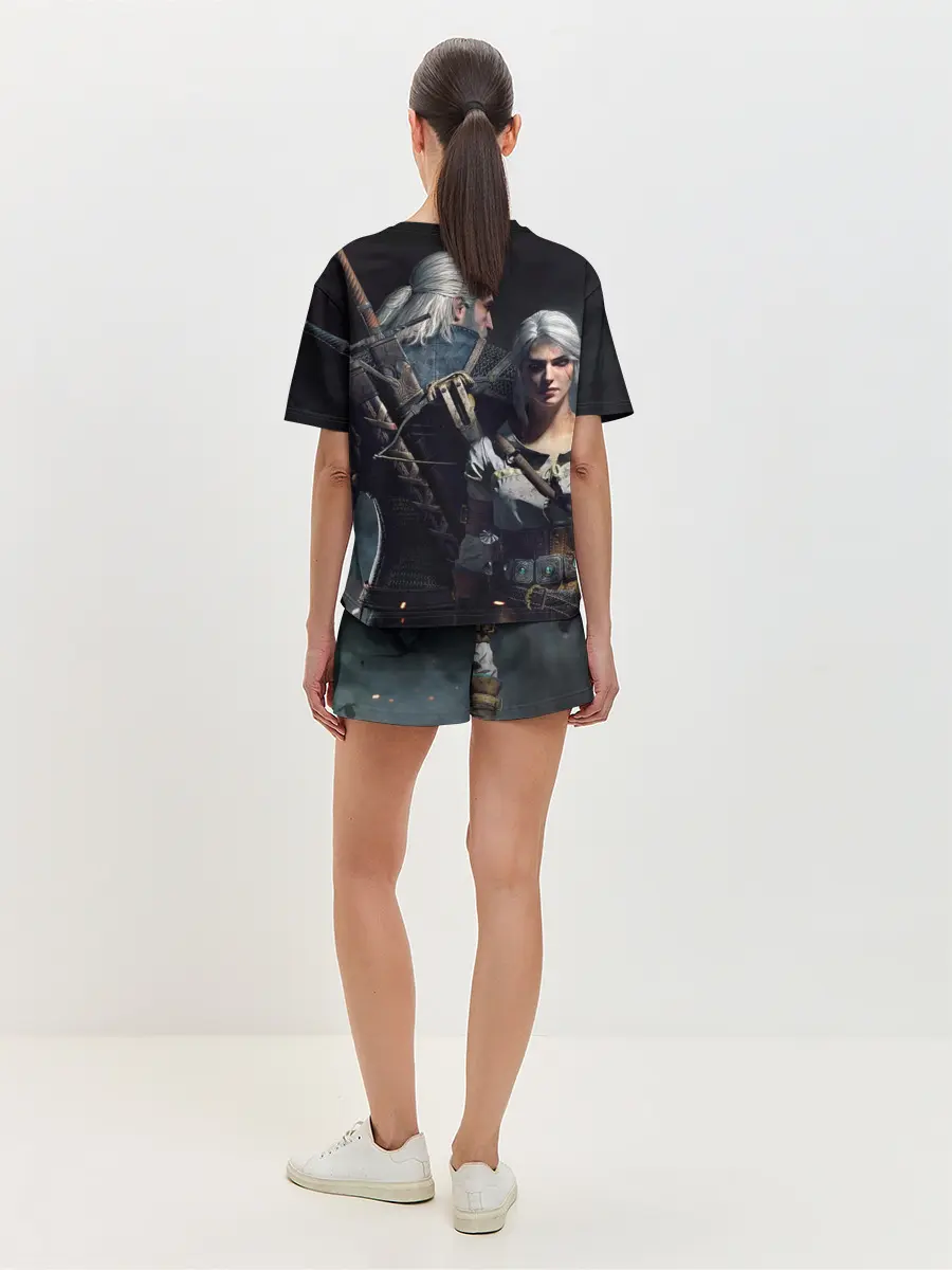 Женская пижама с шортами / Ведьмак Геральд