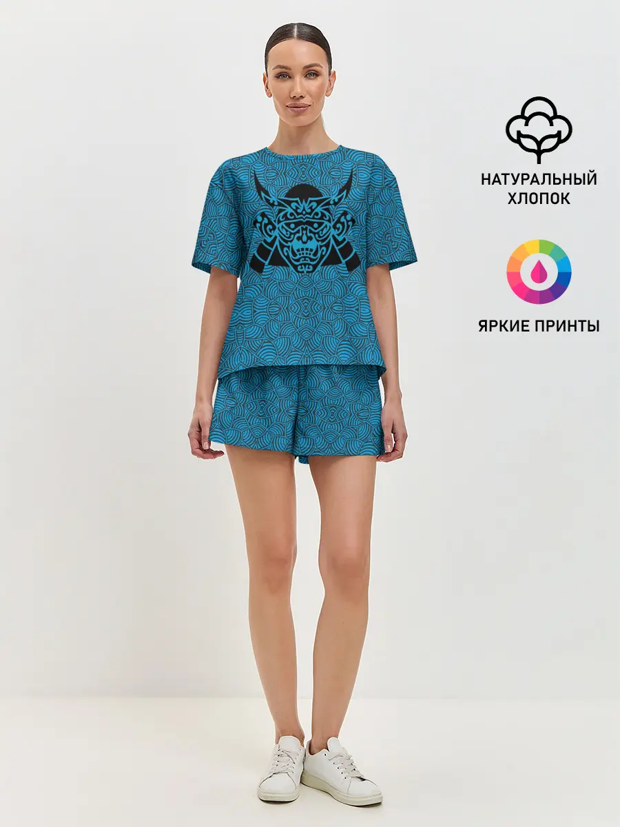 Женская пижама с шортами / МАСКА