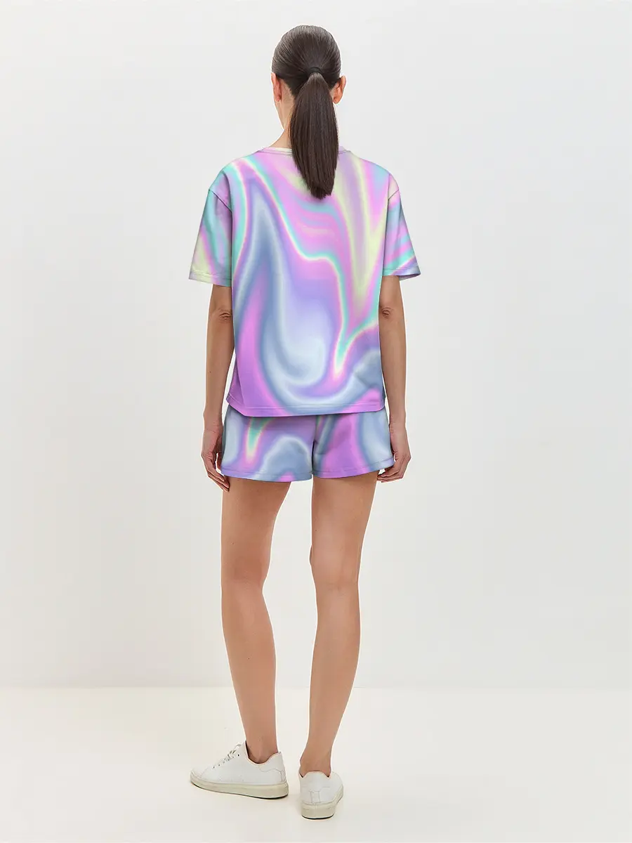 Женская пижама с шортами / Vaporwave