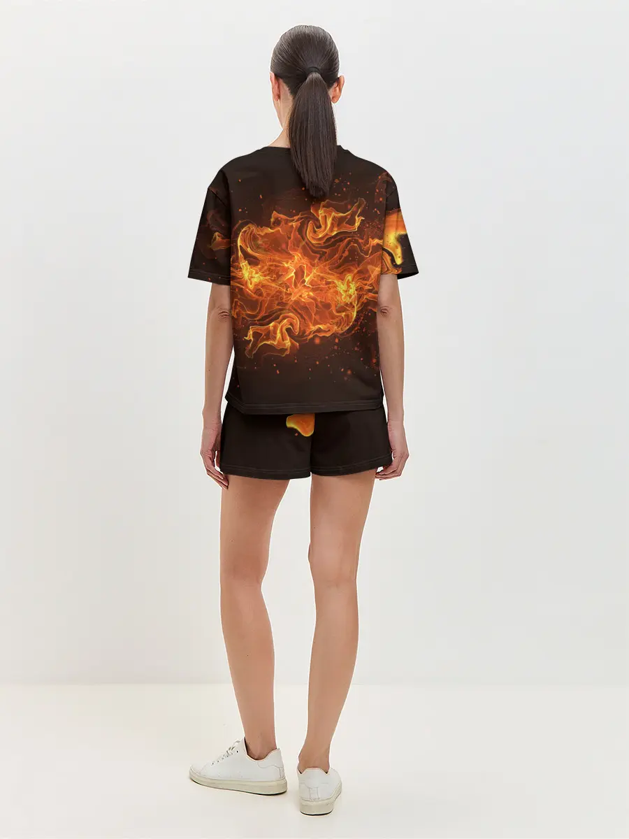 Женская пижама с шортами / Led Zeppelin