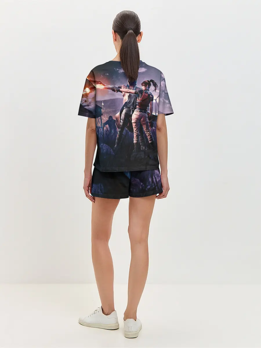 Женская пижама с шортами / DMC art