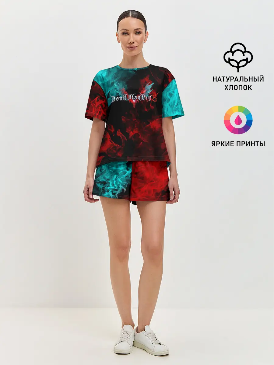 Женская пижама с шортами / DEVIL MAY CRY