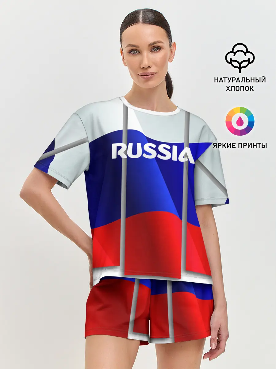 Женская пижама с шортами / Россия.