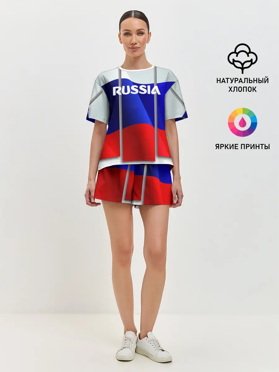 Женская пижама с шортами / Россия.