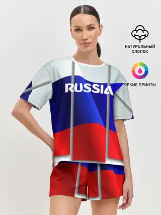 Женская пижама с шортами / Россия.