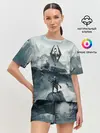 Женская пижама с шортами / Skyrim Warrior