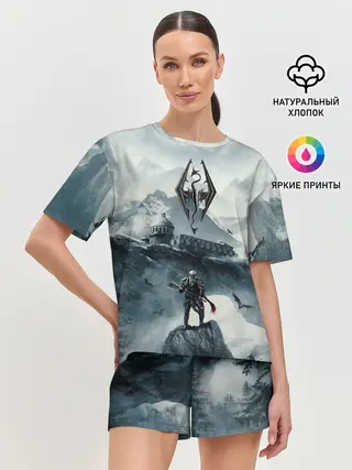Женская пижама с шортами / Skyrim Warrior