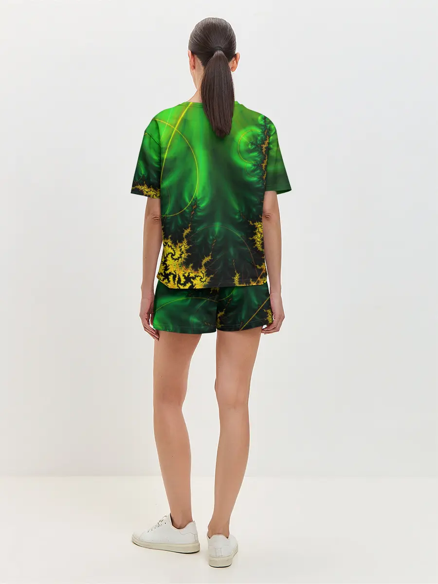 Женская пижама с шортами / GEOMETRY COLOR