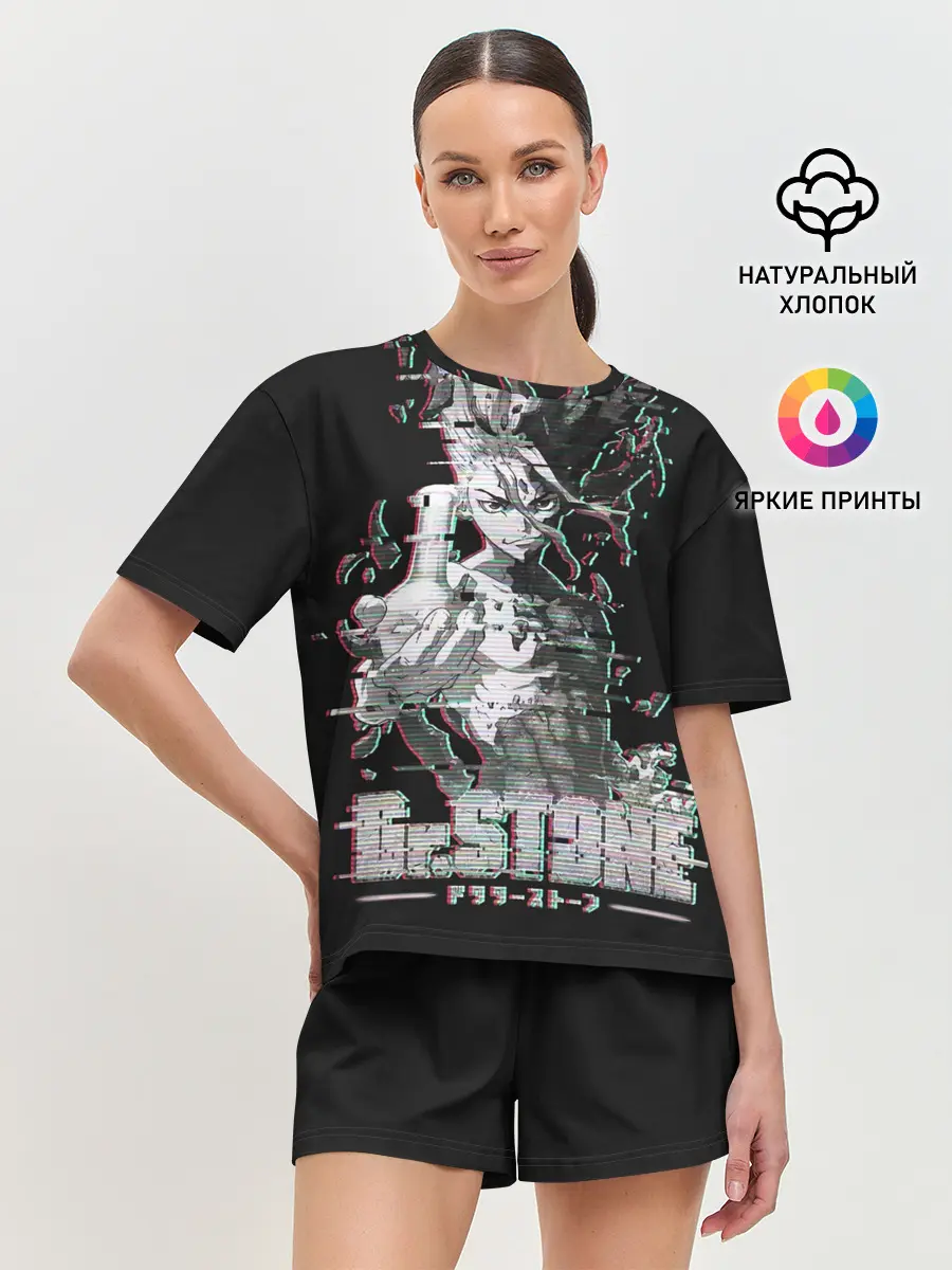 Женская пижама с шортами / Доктор Стоун