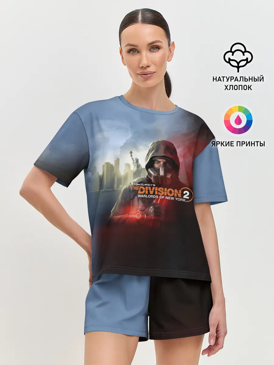 Женская пижама с шортами / The Division 2