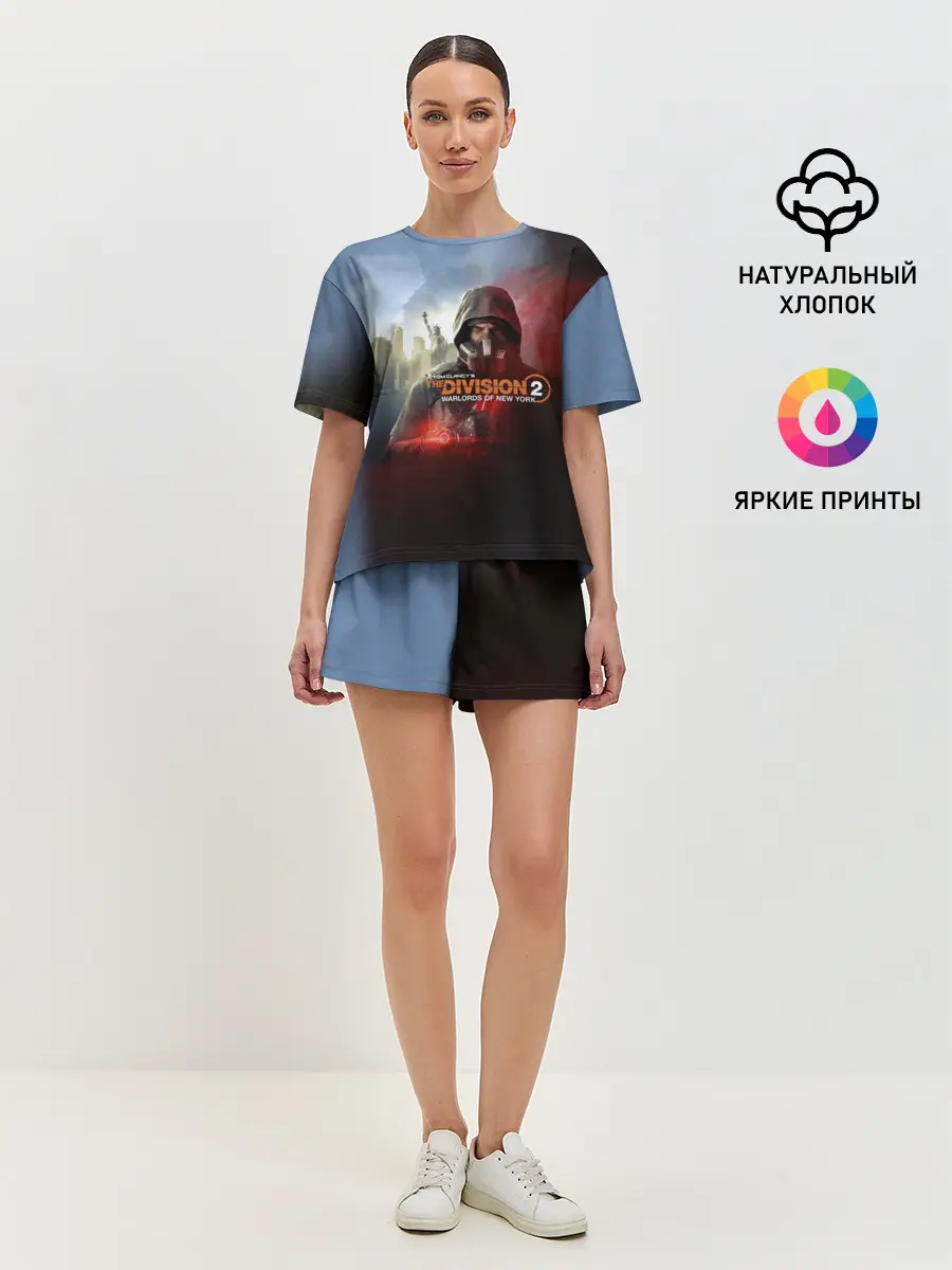 Женская пижама с шортами / The Division 2
