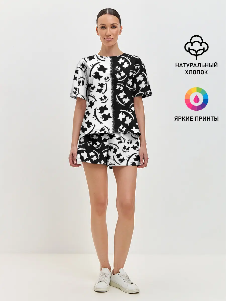 Женская пижама с шортами / MARSHMELLO