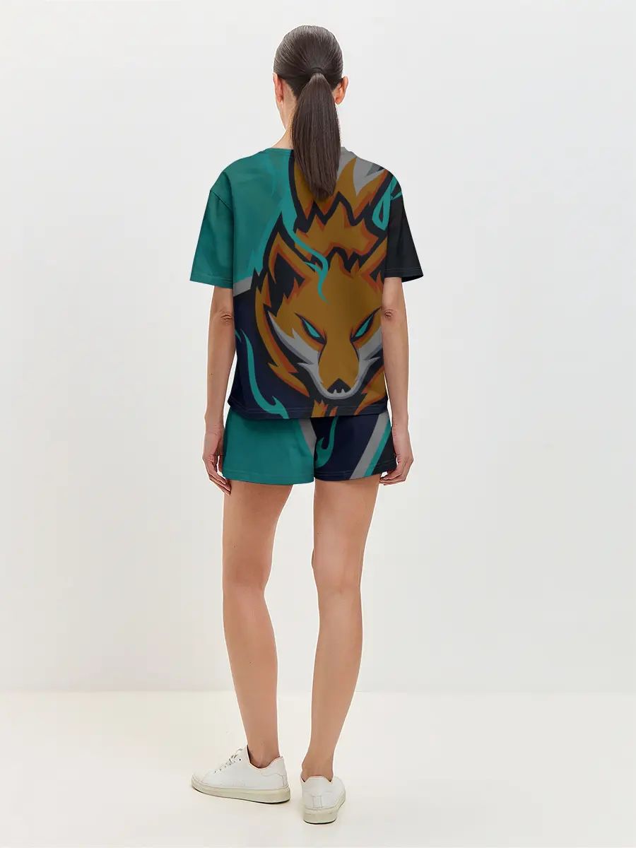 Женская пижама с шортами / Форма Foxfire