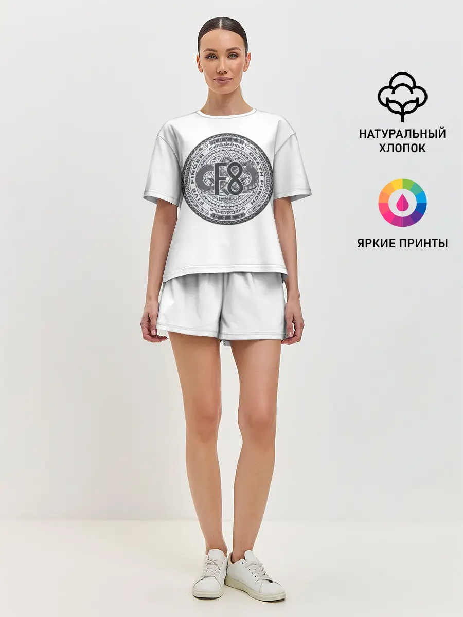Женская пижама с шортами / FFDP F8