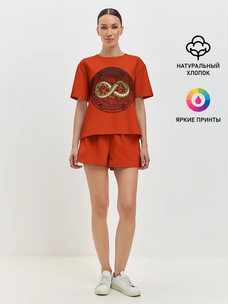 Женская пижама с шортами / FFDP F8