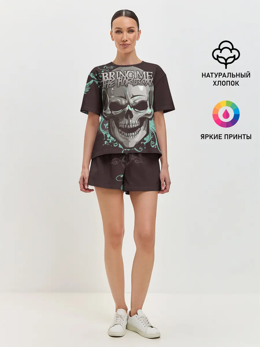 Женская пижама с шортами / Bring Me the Horizon