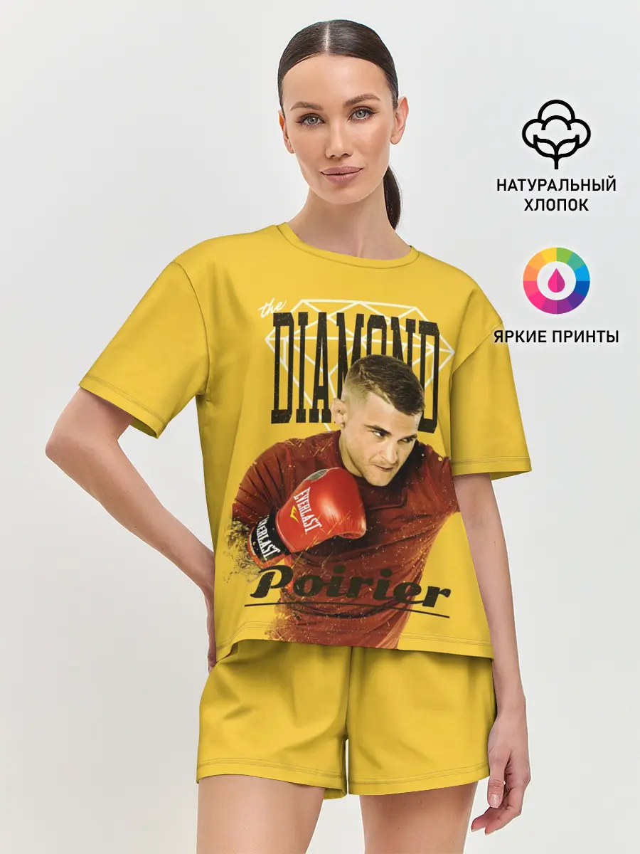 Женская пижама с шортами / Diamond Poirier