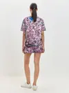 Женская пижама с шортами / Цветущая Сакура
