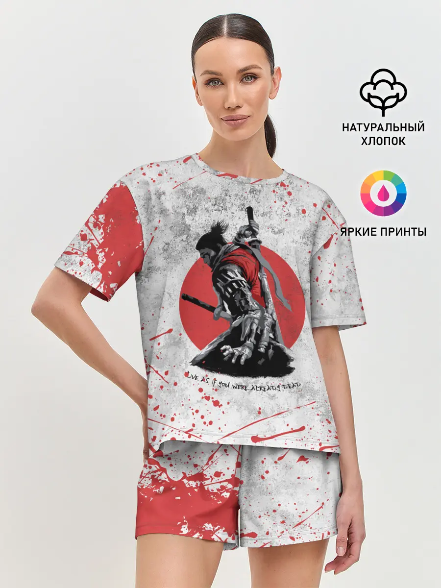 Женская пижама с шортами / SEKIRO SHADOW DIE TWICE