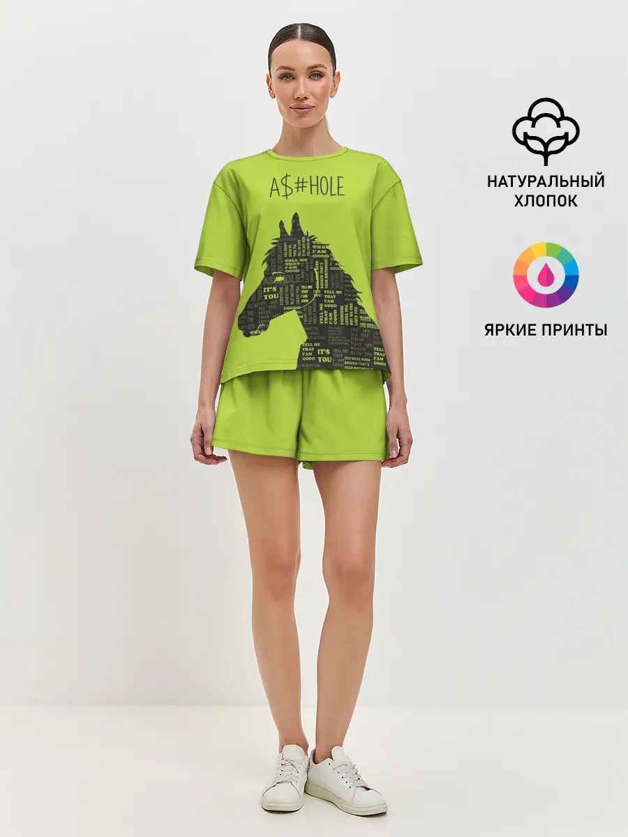 Женская пижама с шортами / BoJack Horseman