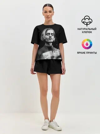 Женская пижама с шортами / ПОШЛАЯ МОЛЛИ