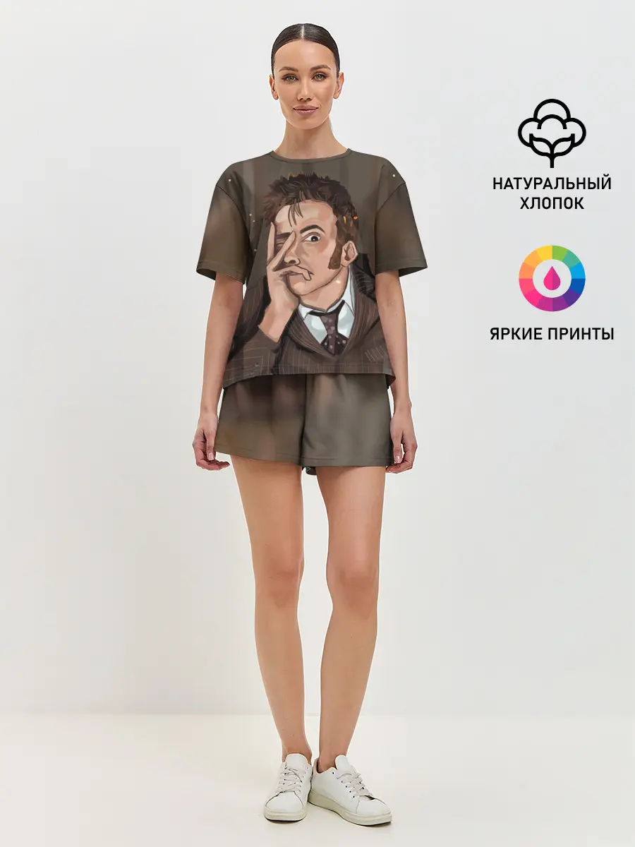 Женская пижама с шортами / 10TH DOCTOR WHO
