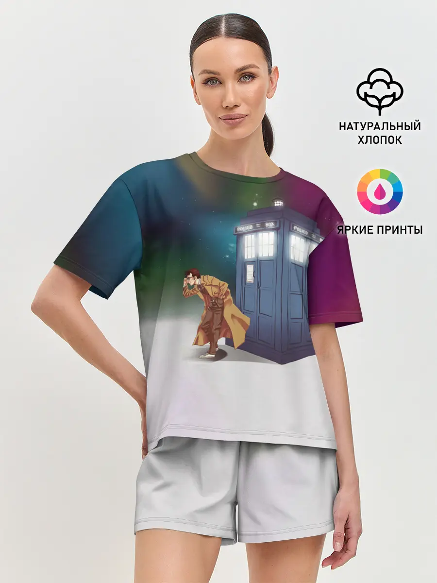 Женская пижама с шортами / THE DOCTOR