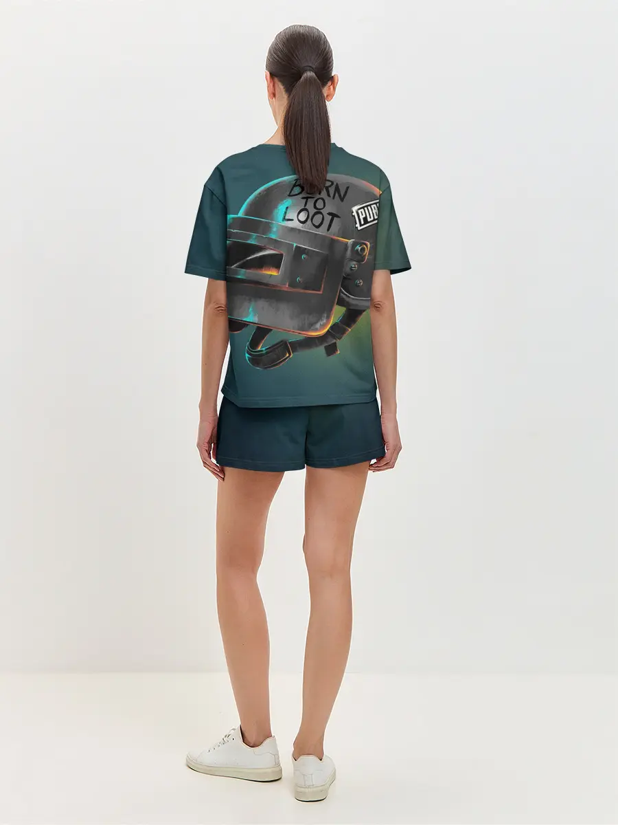 Женская пижама с шортами / PUBG