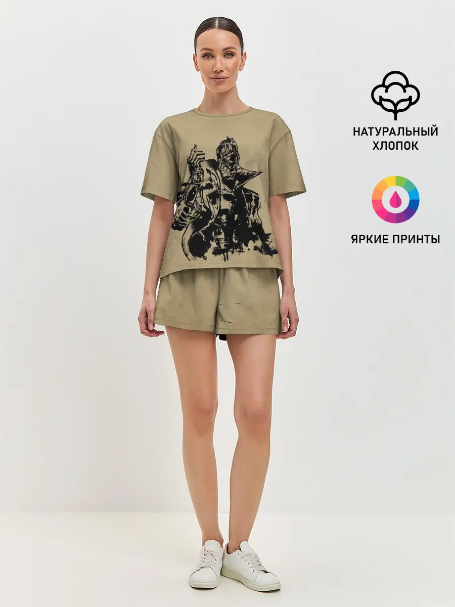 Женская пижама с шортами / Ink Inui