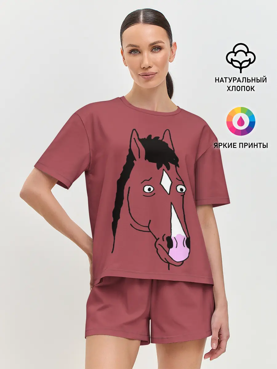 Женская пижама с шортами / BoJack Horseman