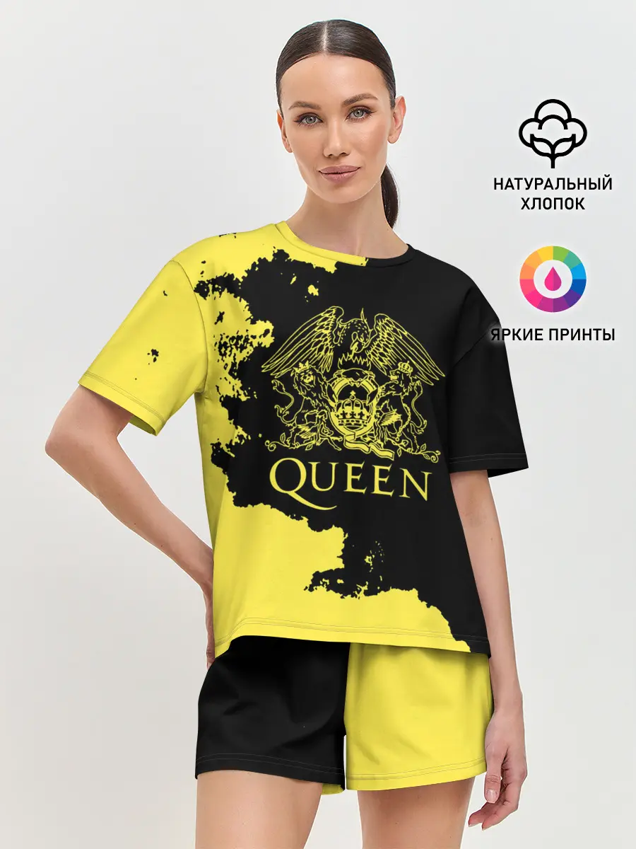 Женская пижама с шортами / Queen